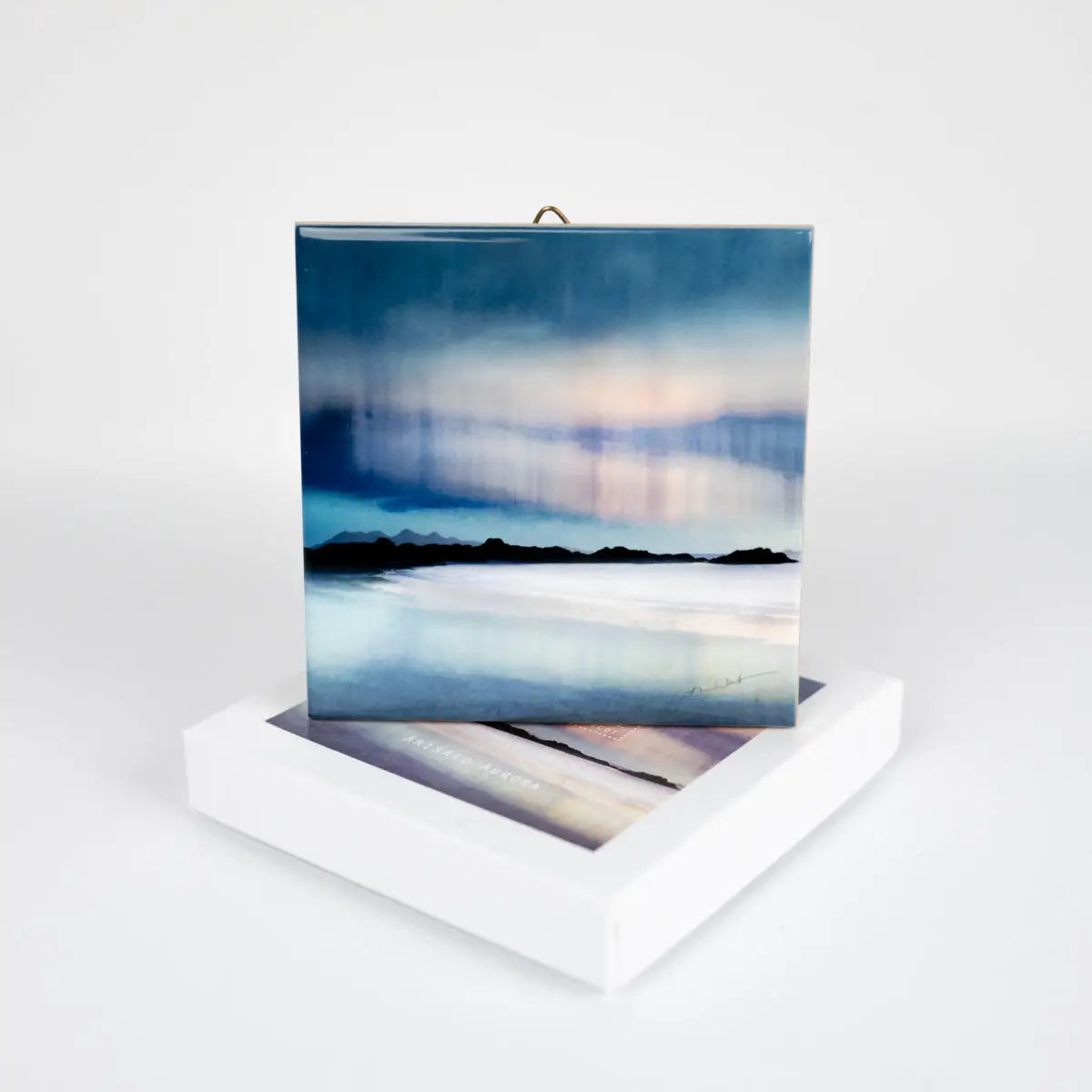 Ceramic Art tile of Cath Waters Aurora print