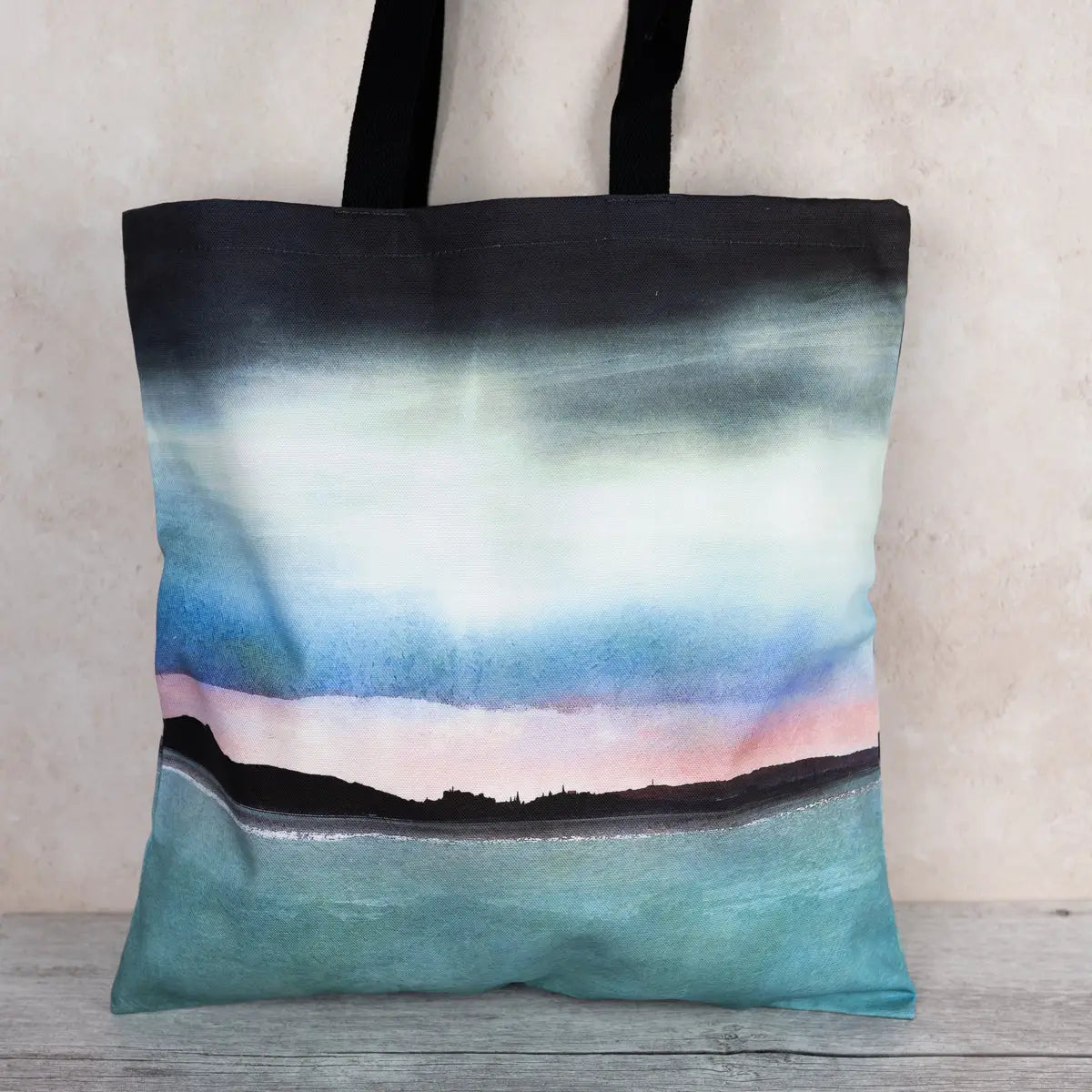 Cotton tote with cath waters Edinburgh skyline