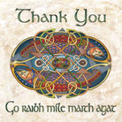 Irish Thank you greeting card