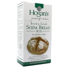 Box of Hogan's brown Irish Soda Bread Mix on a white background