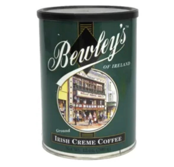 Bewley's Irish Creme Coffee can on a white background