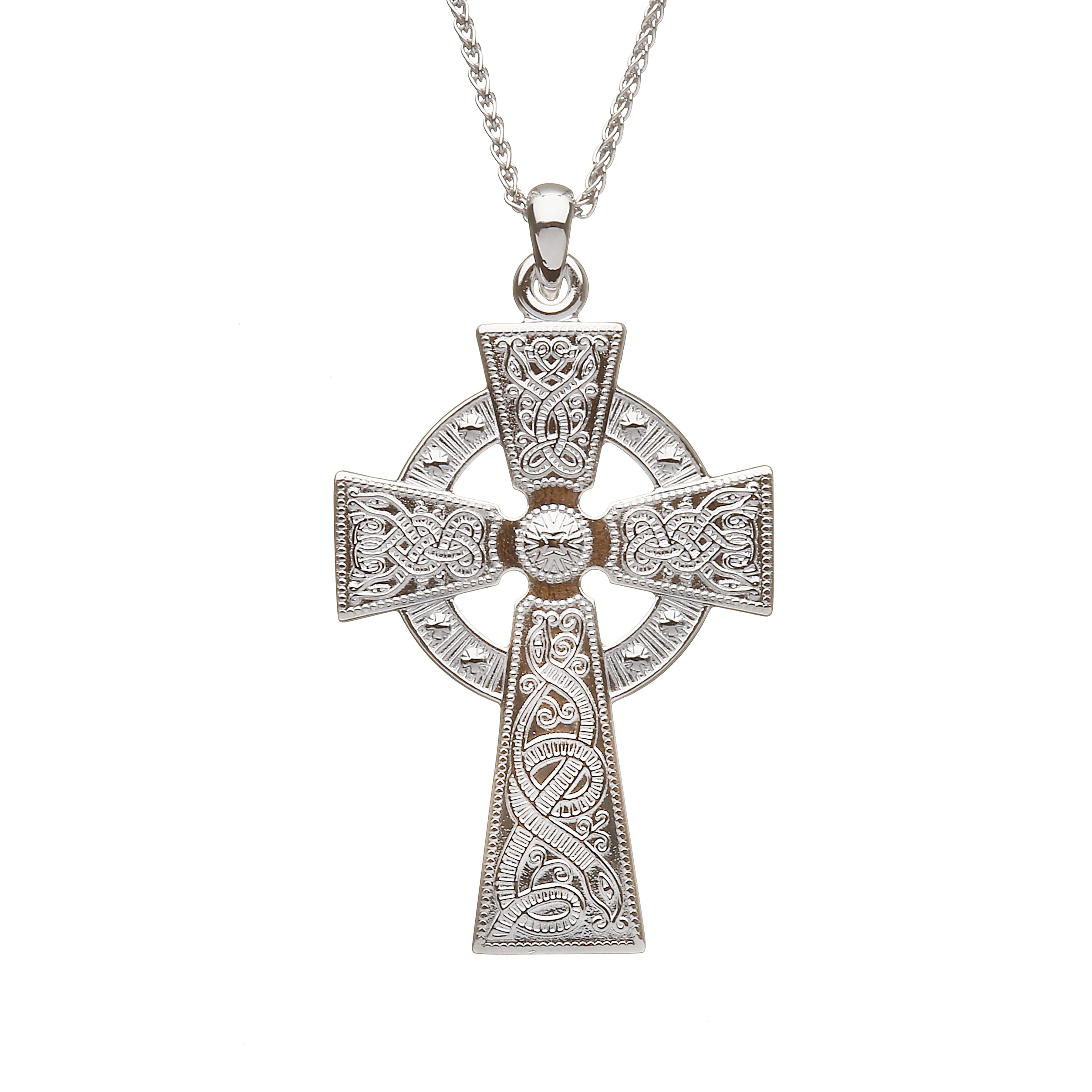 Celtic Warrior Cross Pendant Medium