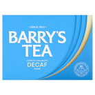 Barry's Tea Decaf blend packaging on a white background