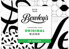Bewley's original blend tea packaging with black and white pattern