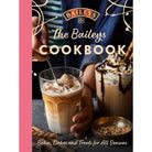 Baileys Cookbook cover with a glass of coffee and dessert