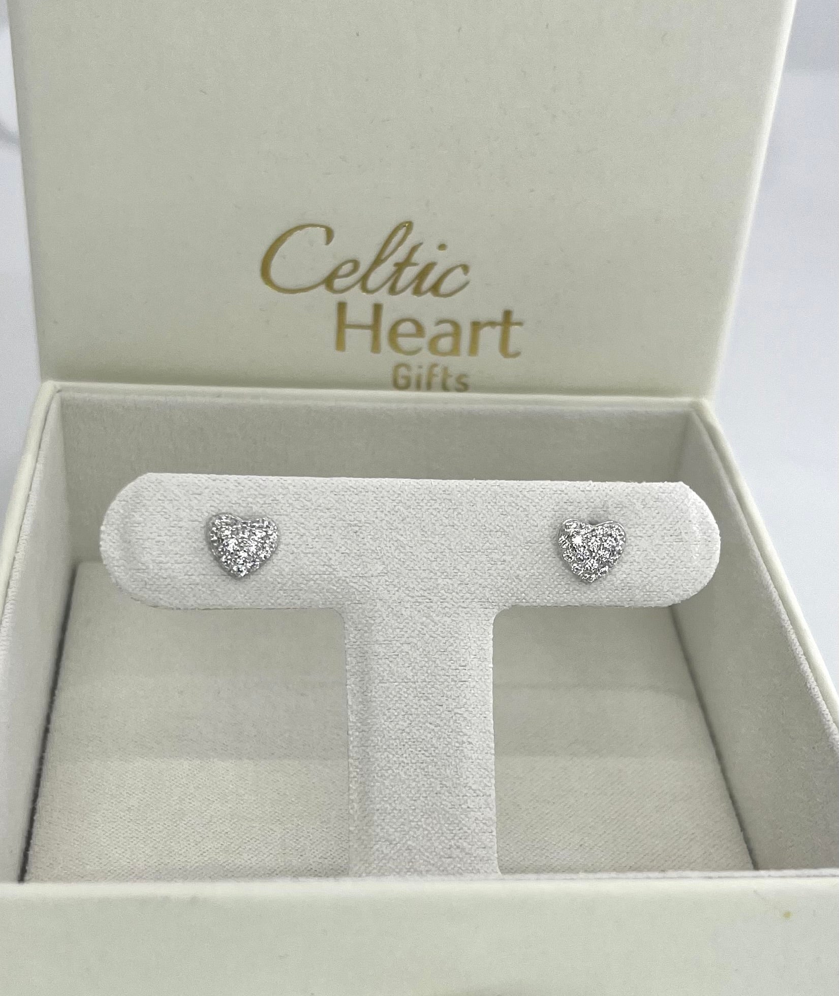 Heart earrings for kids