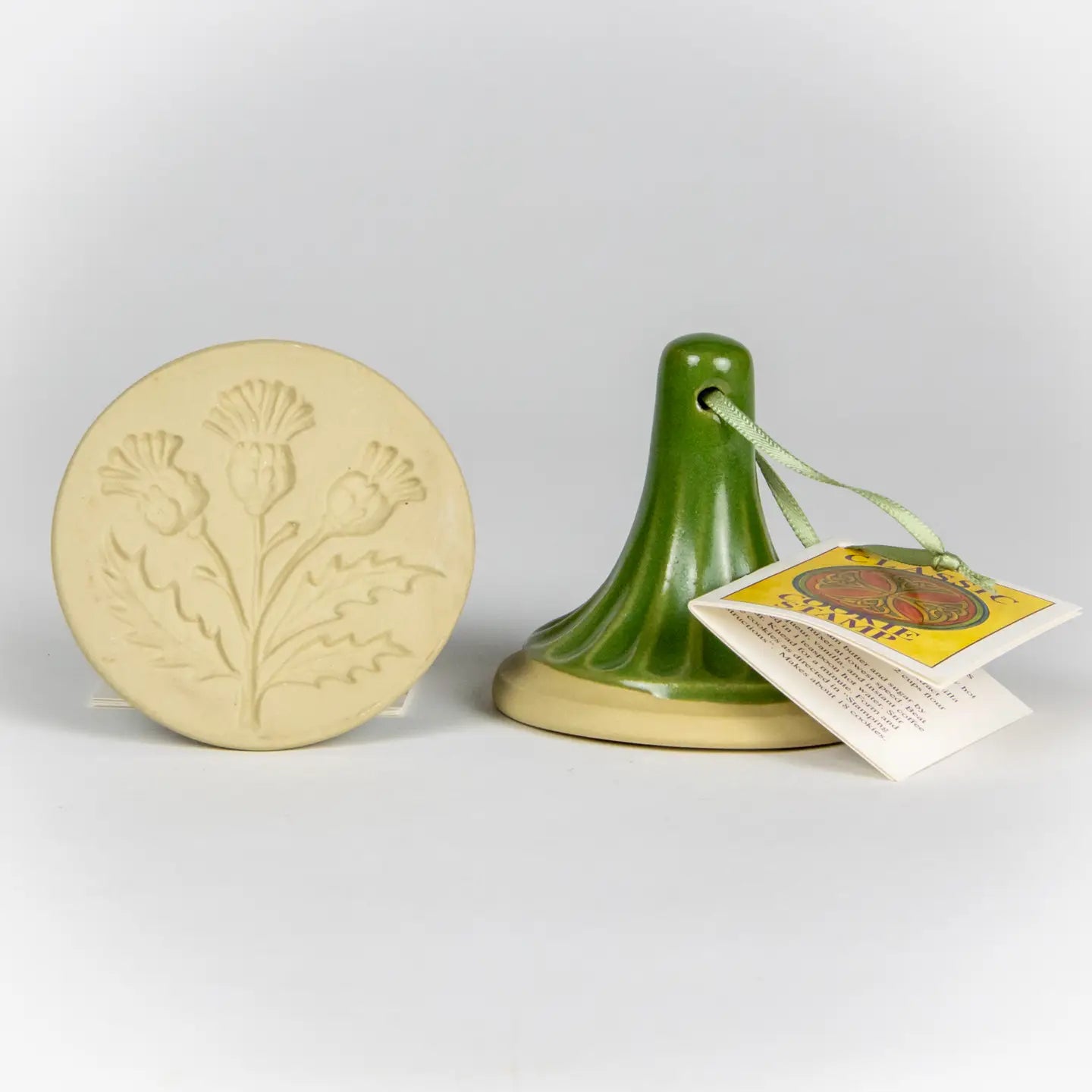 Thistle cookie stamp